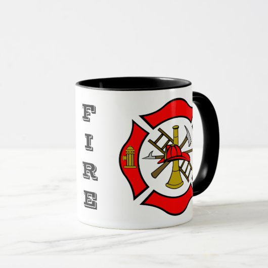 Malteserkreuz-Rot-Tasse Tasse (VorderseiteRechts)