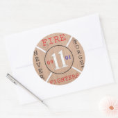 Malteserkreuz - Vergessen Sie nie Runder Aufkleber (Umschlag)