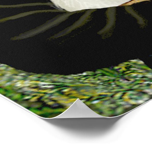 Maltesisch 11 - Mona Lisa Poster (Ecke)