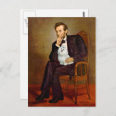 Maltesisch 7 - Lincoln Postkarte (Vorne/Hinten)