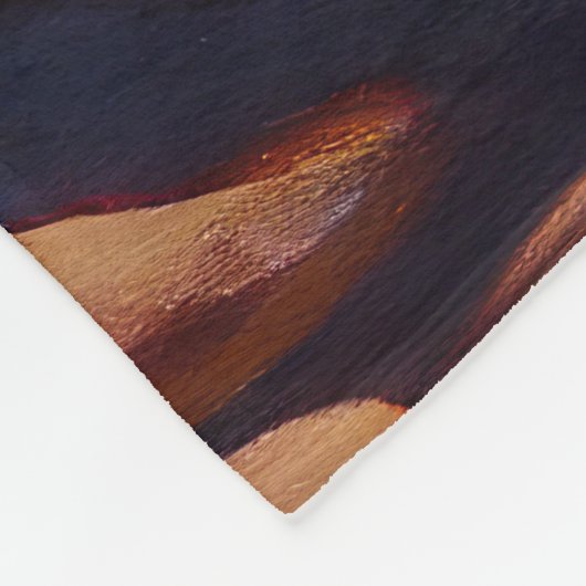 Maltesisch auf dem Paddle: Ein Landschaftliches Ab Fleecedecke (Ecke)