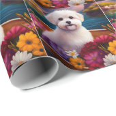 Maltesisch auf dem Paddle: Ein Landschaftliches Ab Geschenkpapier (Rolleneckpunkt)