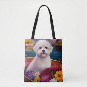 Maltesisch auf dem Paddle: Ein Landschaftliches Ab Tasche (Vorderseite)