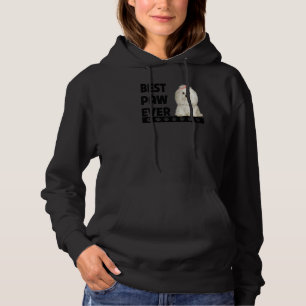 Maltesisch Best Paw je Maltipoo Vater Vathers Day Hoodie