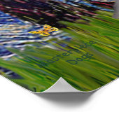Maltesisch (C) - Starry Night Poster (Ecke)