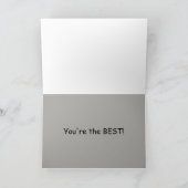 Maltesisch DANKE, - für jedermann zu kardieren Dankeskarte (Innenseite)