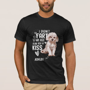 Maltesisch Didnt Furz Kiss Dog T-Shirt