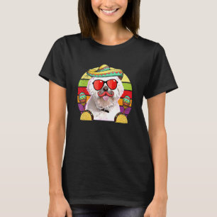 Maltesisch Fiesta Dog Tacos Cinco De Mayo T-Shirt
