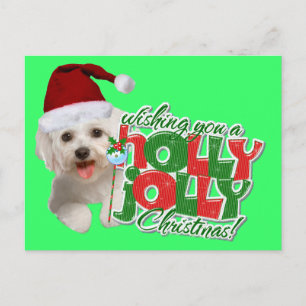 Maltesisch haben Holly Jolly Weihnachten