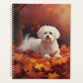 Maltesisch im Herbst Leaves Fall Inspiriert Planer (Vorderseite)