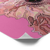 Maltesisch in dazzling Colors Poster (Ecke)
