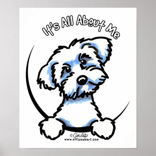 Maltesisch ist alles über mich poster (Vorne)