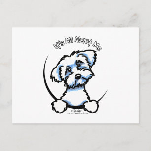 Maltesisch ist alles über mich postkarte