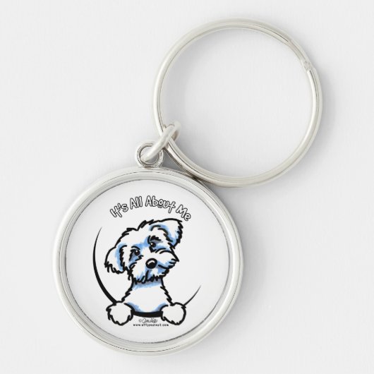 Maltesisch ist alles über mich schlüsselanhänger (Vorne)