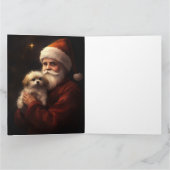 Maltesisch mit Weihnachtsmann Weihnachten Karte (Innenseite)