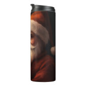 Maltesisch mit Weihnachtsmann Weihnachten Thermosbecher (Nach rechts gedreht)