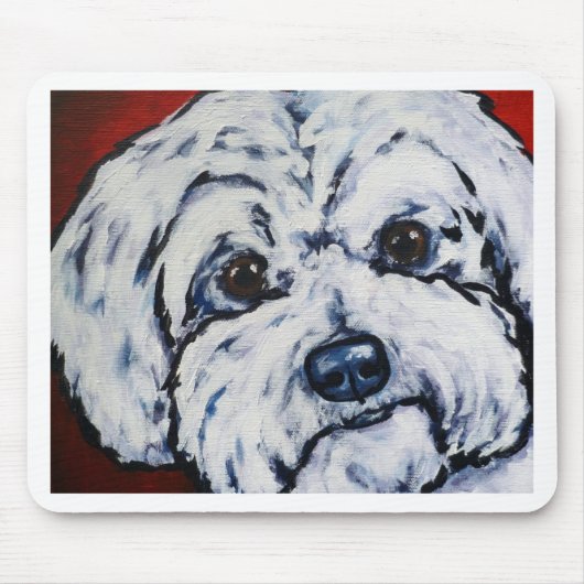 Maltesisch Mousepad (Vorne)