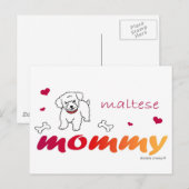 maltesisch postkarte (Vorne/Hinten)