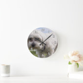 maltesisch runde wanduhr (Zuhause)