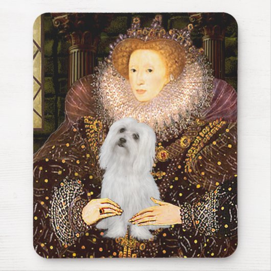 Maltesisch (SD) - Königin Mousepad (Vorne)