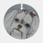 Maltesisch von Hevener Ornament Aus Glas (Rückseite)