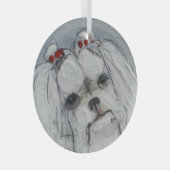 Maltesisch von Hevener Ornament Aus Glas (Vorderseite Rechts)