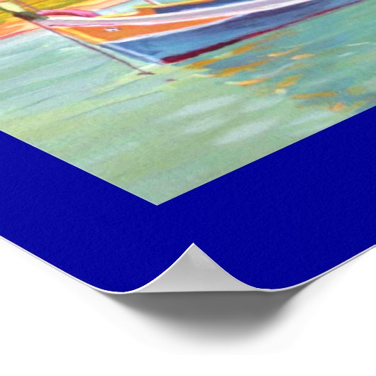 maltesische Boote Poster (Ecke)