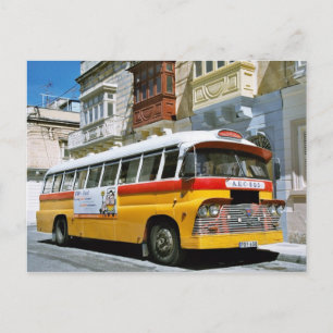 maltesische Buspostkarte Postkarte