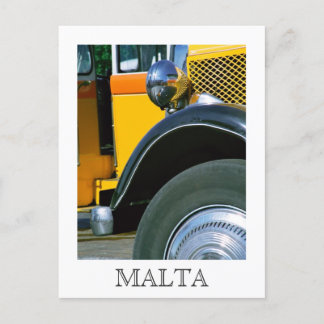 maltesische Buspostkarte Postkarte