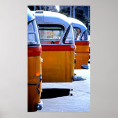 Maltesische Busse Poster (Vorne)