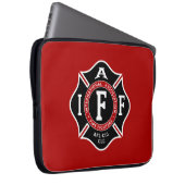 Maltesische Cross-Laptop-Tasche des IAFF Laptopschutzhülle (Vorne Rechts)