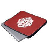 Maltesische Cross-Laptop-Tasche des IAFF Laptopschutzhülle (Vorne Knopf)