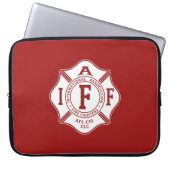 Maltesische Cross-Laptop-Tasche des IAFF Laptopschutzhülle (Vorderseite)