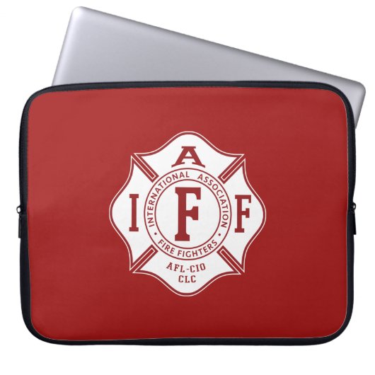 Maltesische Cross-Laptop-Tasche des IAFF Laptopschutzhülle (Vorderseite)