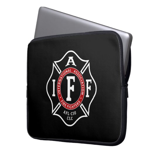 Maltesische Cross-Laptop-Tasche des IAFF Laptopschutzhülle (Vorderseite Links)