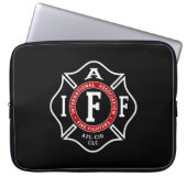 Maltesische Cross-Laptop-Tasche des IAFF Laptopschutzhülle (Vorderseite)