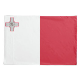 maltesische Flagge Kissenbezug