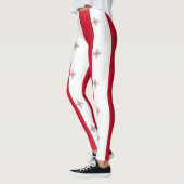Maltesische Flagge Leggings (Links)