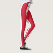 Maltesische Flagge Leggings (Rechts)