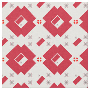 Maltesische Flagge & Malta Trendy Fabric /mode Stoff