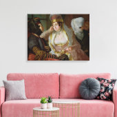 Maltesische Frauen Leinwanddruck (Insitu (Wohnzimmer))