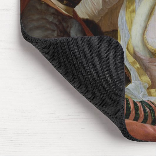 Maltesische Frauen Mousepad (Ecke)