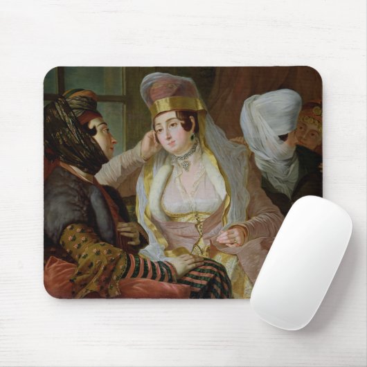 Maltesische Frauen Mousepad (Mit Mouse)