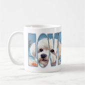 Maltesische Hunde-Liebe Kaffeetasse (Links)