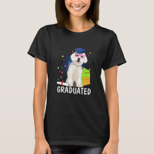 Maltesische Klasse der Graduate Hunde Abschluss 20 T-Shirt