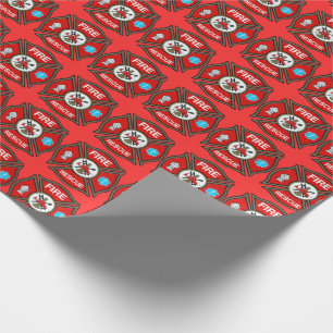 Maltesische Kreuzverpackungspapier zur Brandrettun Geschenkpapier