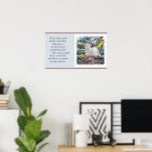 Maltesische Kunst, in der Liebe wächst Poster (Heimbüro)