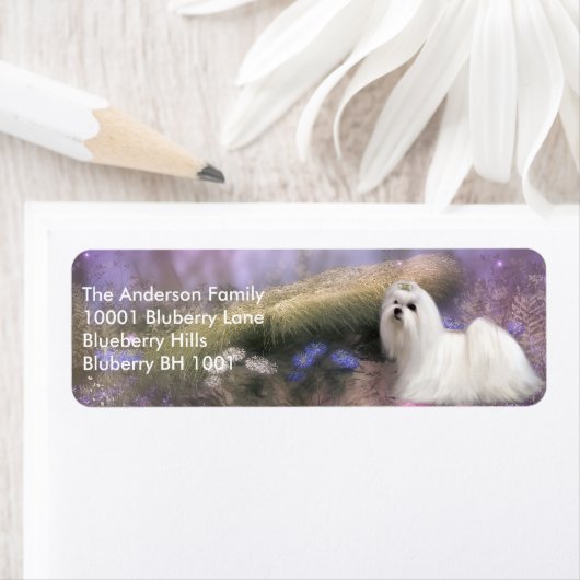 Maltesische Label-Rücksendeadresse (Insitu)