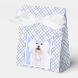 Maltesische Malerei - Niedliche Originalkunst des  Geschenkschachtel