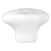 Maltesische Malerei - Niedliche Originalkunst des  Keramikknauf (Seitenansicht)